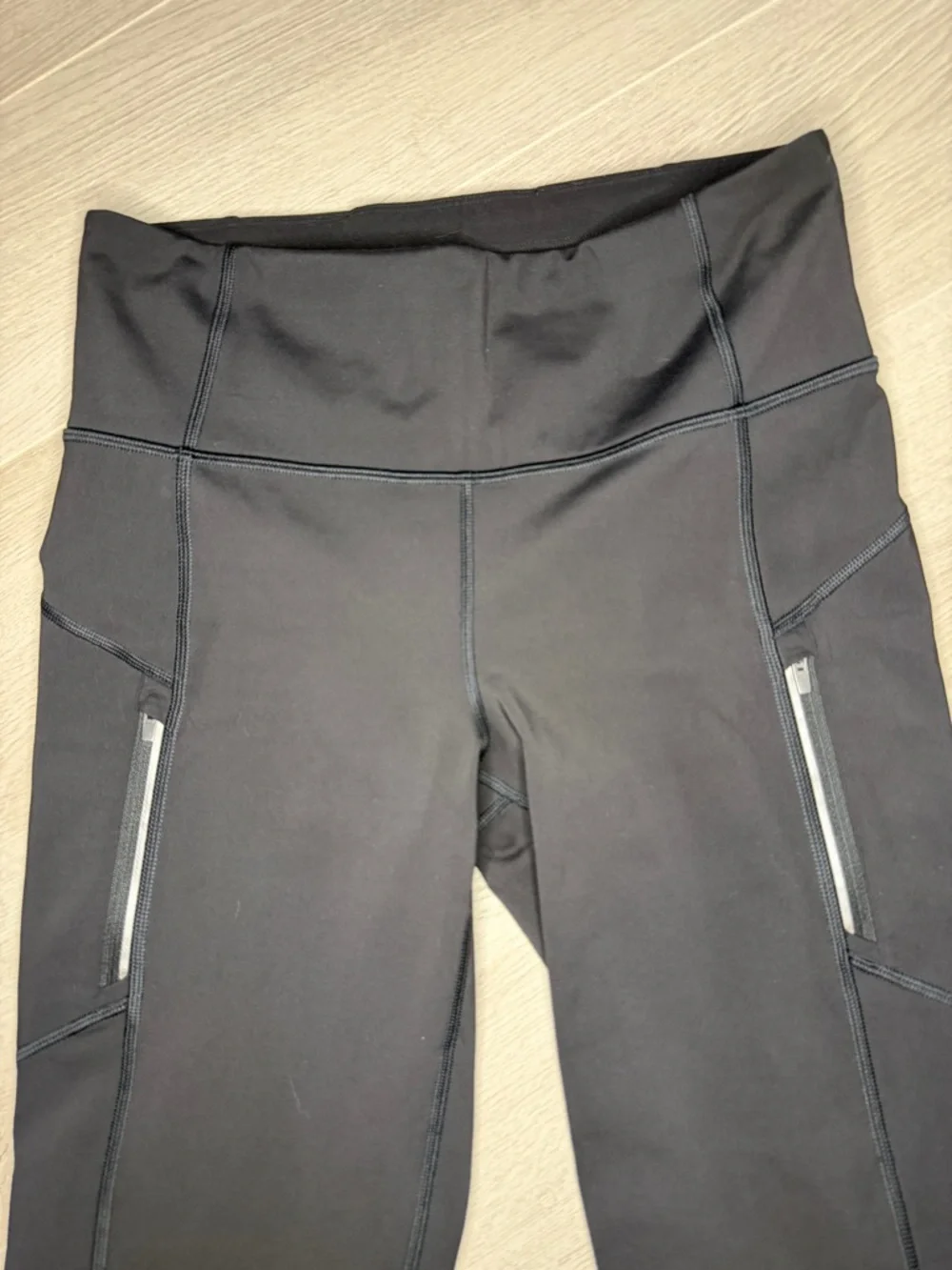 Athleta Rainier Bootcut Pant SuperSonic Fleece Lined Black Sz M - Picture 7 of 11
